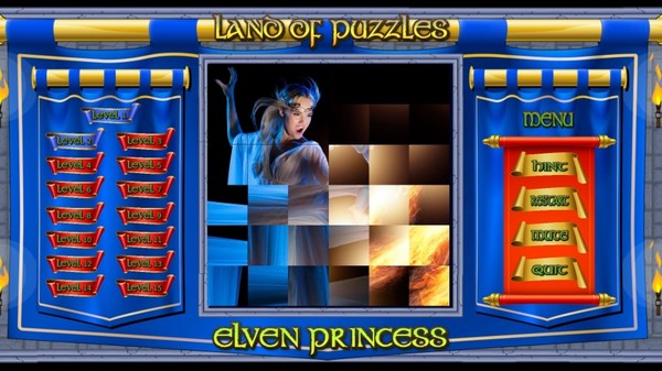 Скриншот из Land of Puzzles: Elven Princess