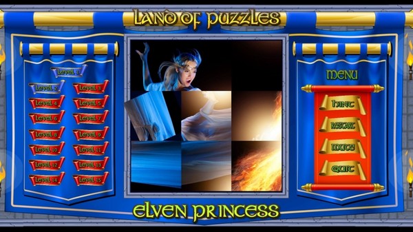 Скриншот из Land of Puzzles: Elven Princess