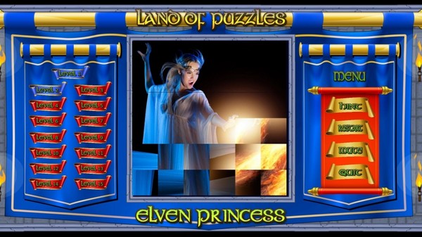 Скриншот из Land of Puzzles: Elven Princess