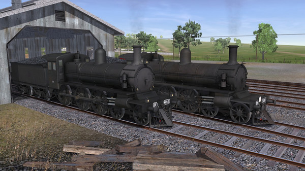 Скриншот из Trainz 2019 DLC - Victorian Railways D1 Class (Type 4 - Newport) Black