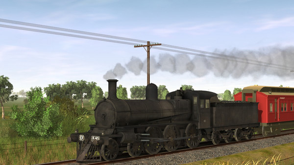 Скриншот из Trainz 2019 DLC - Victorian Railways D1 Class (Type 4 - Newport) Black