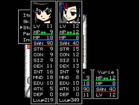 Скриншот из Cthulhu Mythos RPG -The Sleeping Girl of the Miasma Sea- Скриншот из Cthulhu Mythos RPG -The Sleeping Girl of the Miasma Sea-