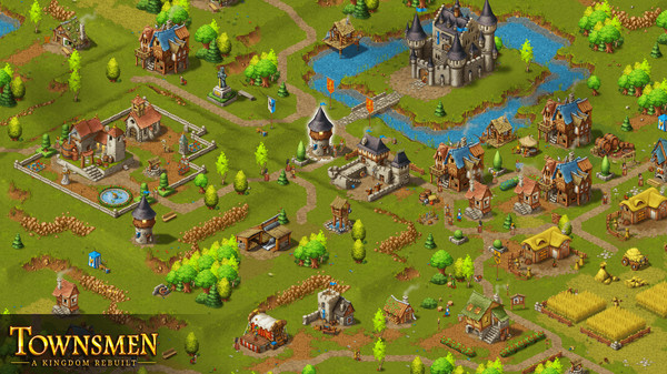 Townsmen - A Kingdom Rebuilt game for Linux 1