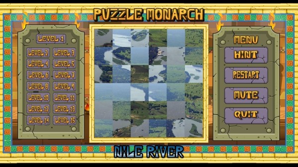 Скриншот из Puzzle Monarch: Nile River