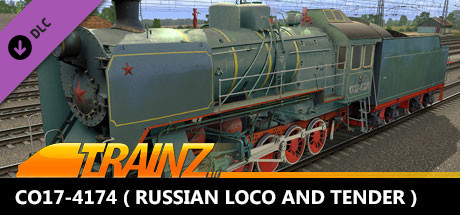 Trainz 2019 DLC - CO17-4174 ( Russian Loco and Tender ) cover art