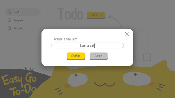Easy Go ToDo game for Linux 1