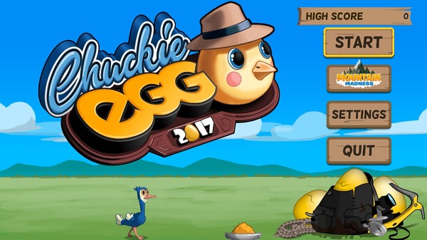 Скриншот из Chuckie Egg 2017