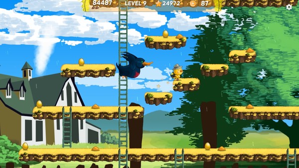 Скриншот из Chuckie Egg 2017