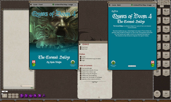 Скриншот из Fantasy Grounds - Quests of Doom 4: The Covered Bridge (5E)
