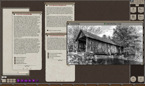 Скриншот из Fantasy Grounds - Quests of Doom 4: The Covered Bridge (5E)