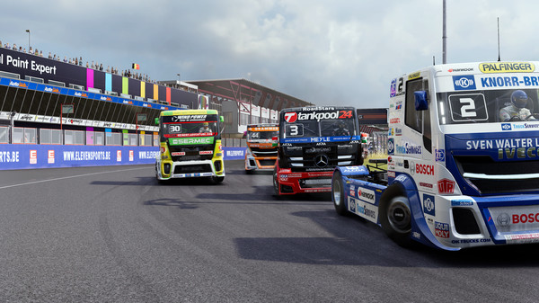 Скриншот из FIA European Truck Racing Championship