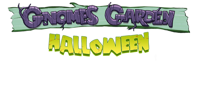 Gnomes Garden: Halloween Logo