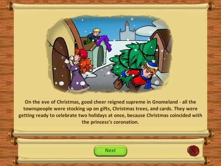 Скриншот из Gnomes Garden: Christmas Story