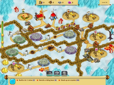 Скриншот из Gnomes Garden: Christmas Story