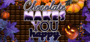Chocolate makes you happy: Halloween cover art