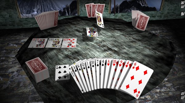 Скриншот из Classic Card Games 3D