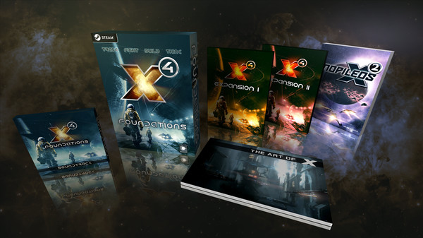 KHAiHOM.com - X4: Foundations Collector's Edition Content