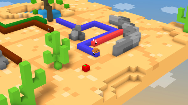 Скриншот из Blocky Snake