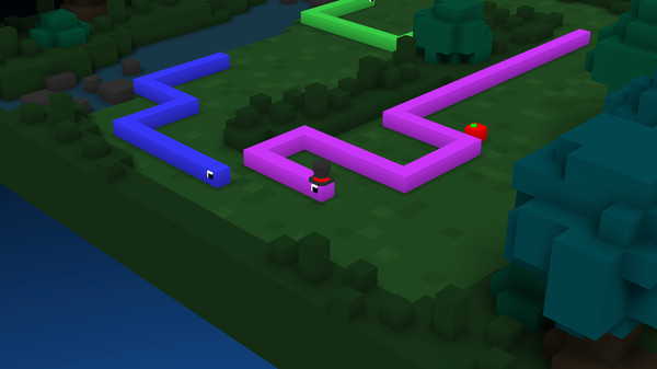 Скриншот из Blocky Snake