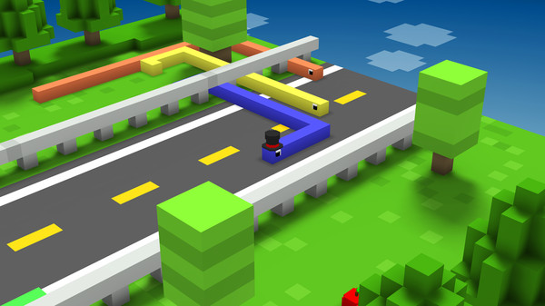 Скриншот из Blocky Snake