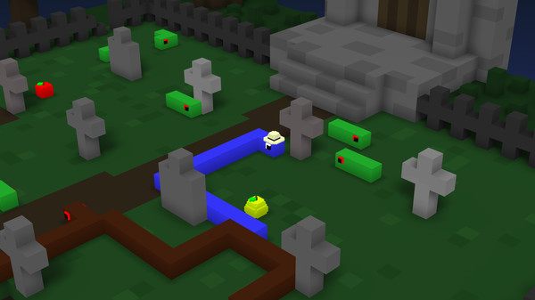 Скриншот из Blocky Snake