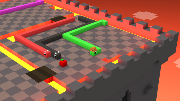 Скриншот из Blocky Snake