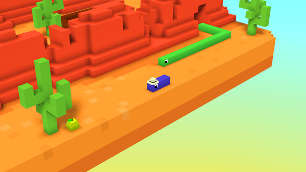 Скриншот из Blocky Snake
