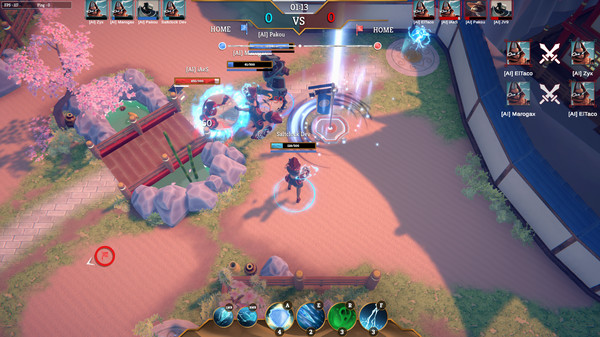 Halzae: Heroes of Divinity game for Linux 1