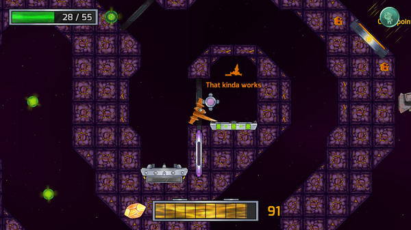 Скриншот из Thrusty Ship