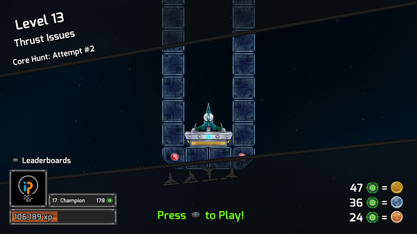 Скриншот из Thrusty Ship