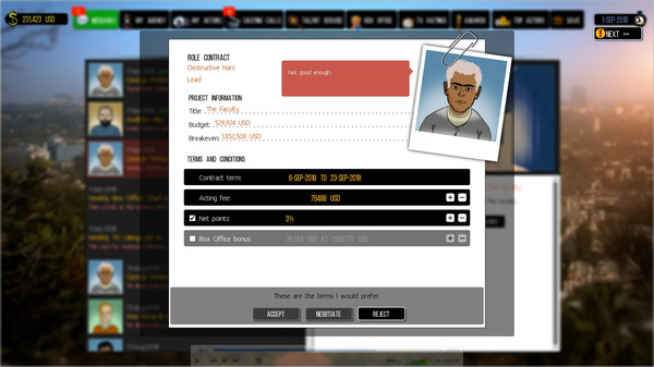 Cattle Call: Hollywood Talent Managerfor windows and Linux 1
