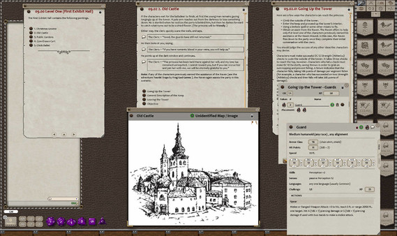 Скриншот из Fantasy Grounds - Quests of Doom 4: Pictures at an Exhibition (5E)