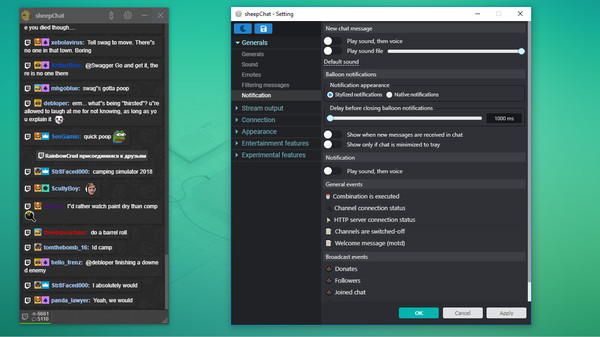 sheepChat game for Linux 1