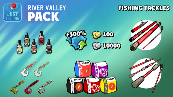 Скриншот из Just Fishing: River Valley