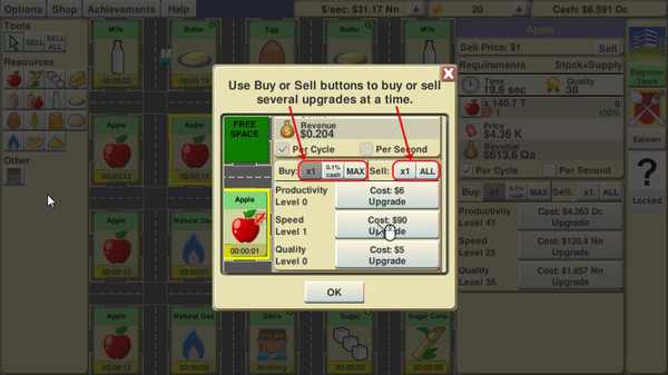 Скриншот из Supply Chain Idle
