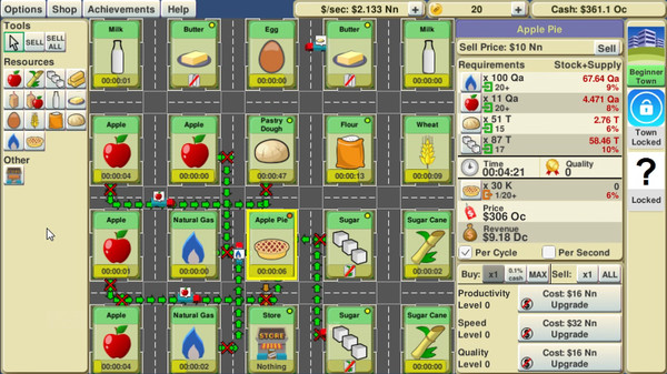 Скриншот из Supply Chain Idle