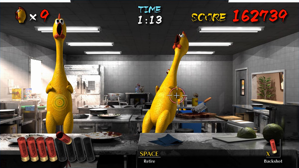 Скриншот из Shooting Chicken Insanity Chickens