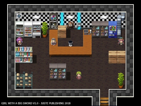 Скриншот из Girl with a big SWORD