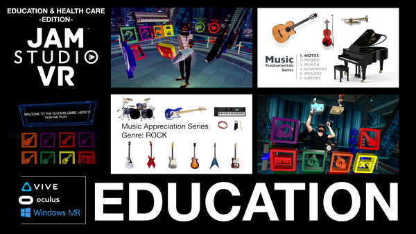 Jam Studio VR - Education & Health Care Edition
