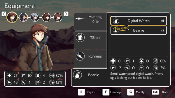 Bright Red Skies game for Linux 1