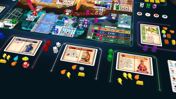 Скриншот из Tabletopia - Euphoria: Build a Better Dystopia