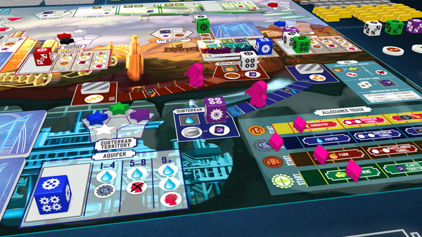 Скриншот из Tabletopia - Euphoria: Build a Better Dystopia