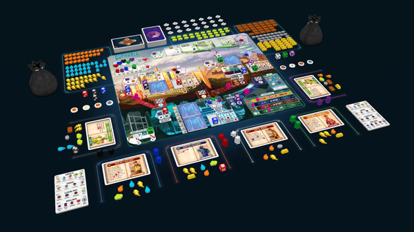 Скриншот из Tabletopia - Euphoria: Build a Better Dystopia