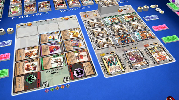 Скриншот из Tabletopia - Millennium Blades