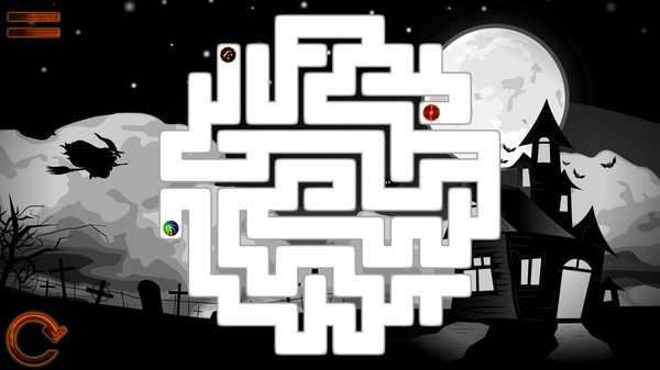 aMAZE Halloween game for Linux 1