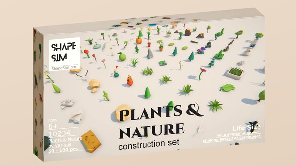 Скриншот из ShapeSim - Plants & Nature Pack