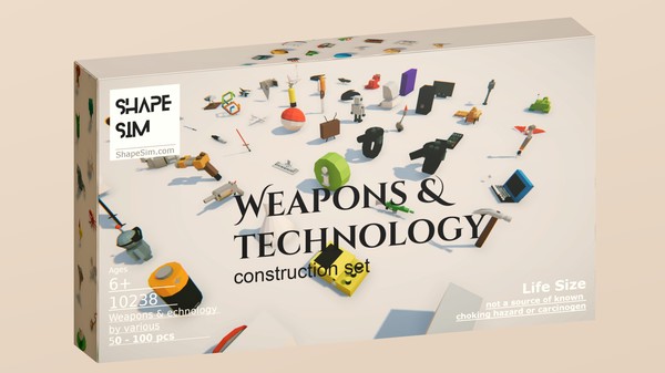 Скриншот из ShapeSim - Weapons & Technology Pack