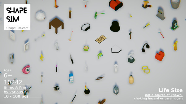 Скриншот из ShapSim - Items & Props Pack 3