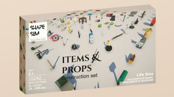 Скриншот из ShapSim - Items & Props Pack 3