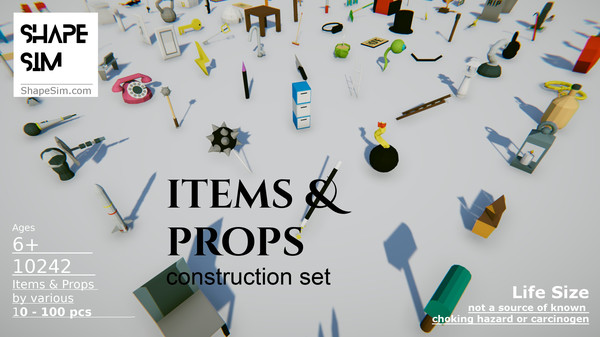 Скриншот из ShapSim - Items & Props Pack 3